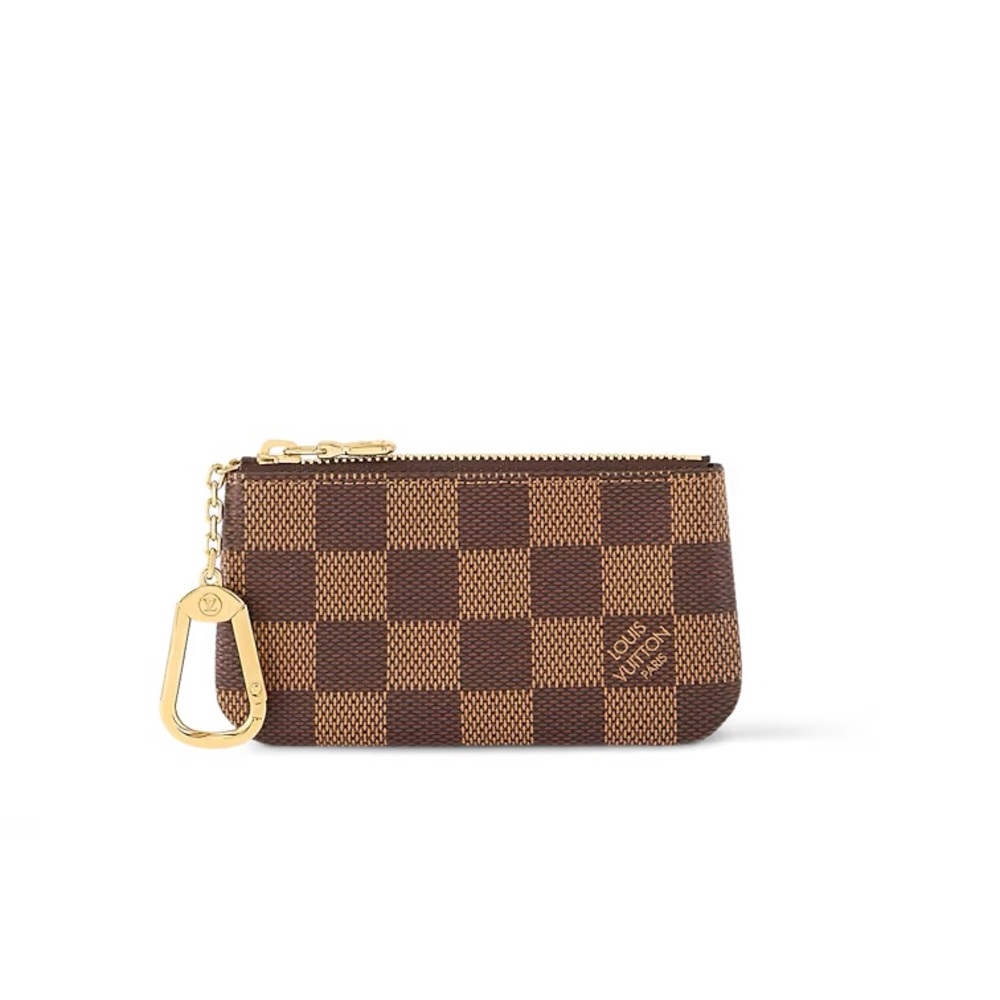(Traded) Louis Vuitton Damier Ebene Key Pouch - Picture 1 of 12